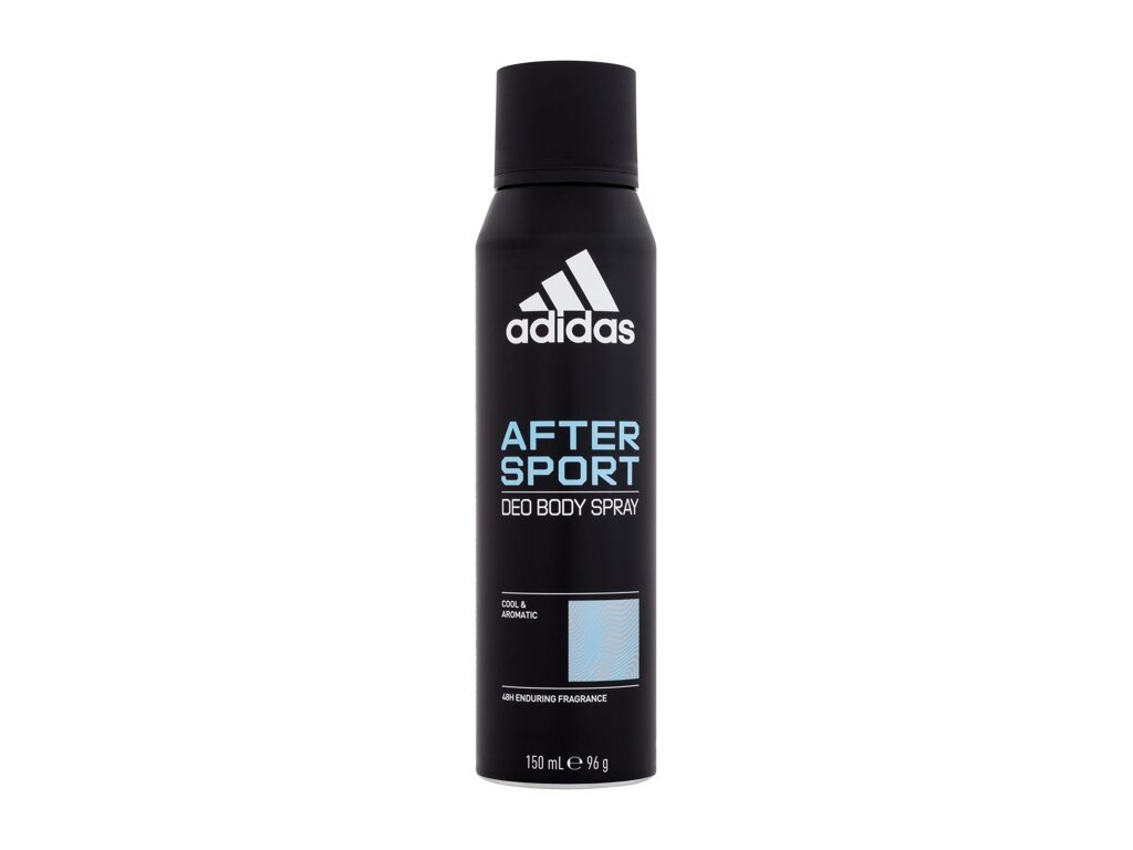 Adidas - After Sport Deo Body Spray 48H - For Men, 150 ml