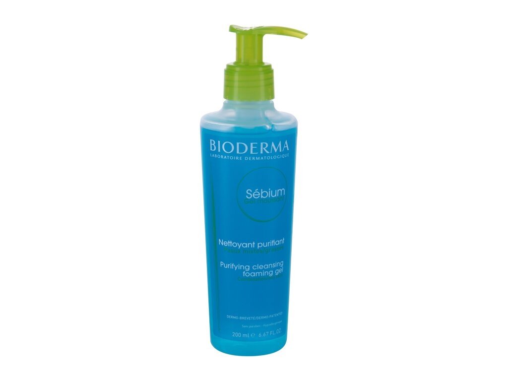 Bioderma - Sébium Gel Moussant With Pump - For Women, 200 ml