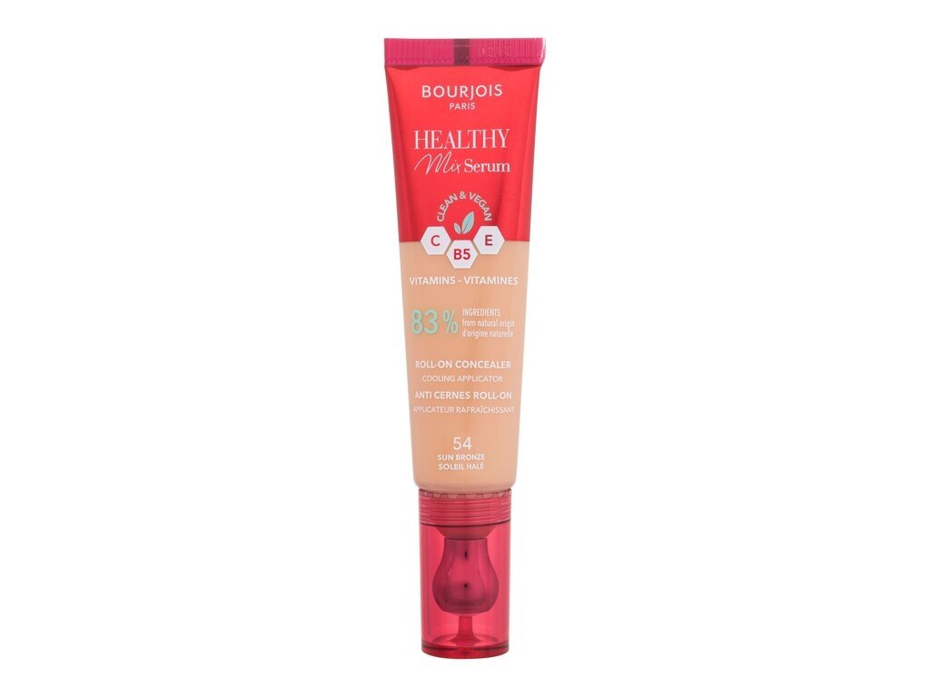 Bourjois Paris - Healthy Mix Serum Clean & Vegan Roll-on Concealer 54 Sun Bronze - For Women, 13 ml