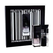 Carolina Herrera - 212 VIP Men Black EDP gift set 100 ml, shower gel 100 ml and miniature EDP 10 ml 100ml