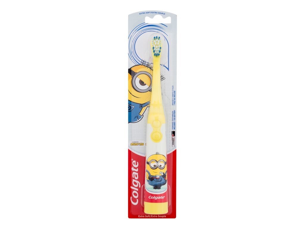 Colgate - Kids Minions Battery Powered Toothbrush Extra Soft - For Kids, 1 pc