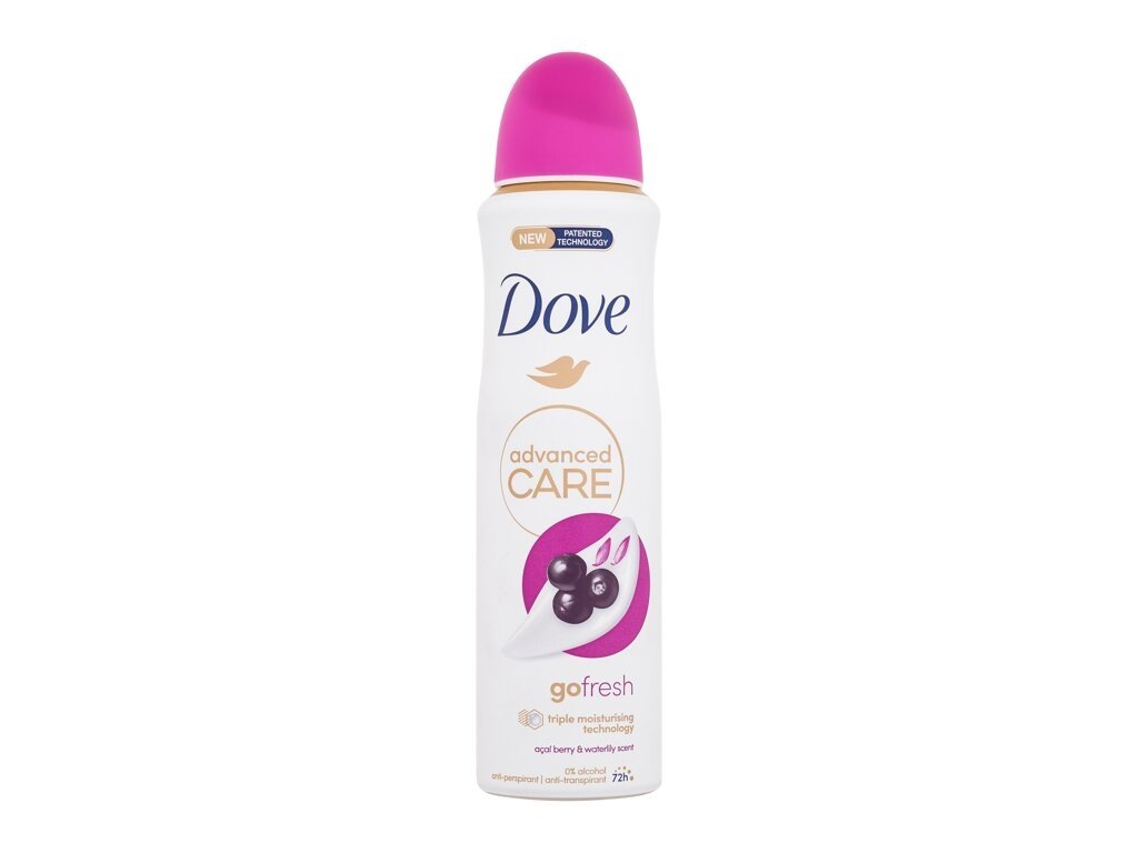 Dove - Advanced Care Go Fresh Acai Berry & Waterlily 72h - For Women, 150 ml