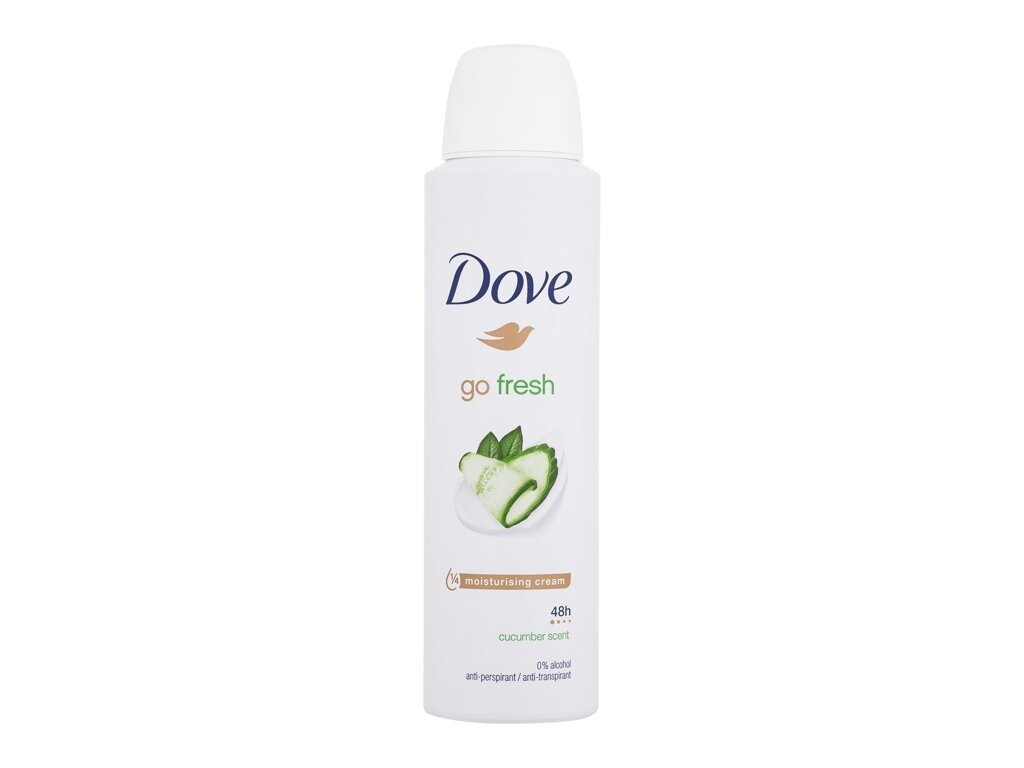 Dove - Go Fresh Cucumber & Green Tea 48h - For Women, 150 ml