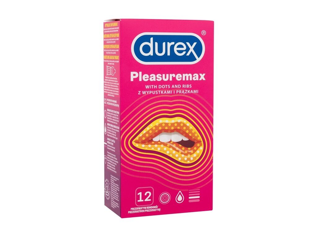 Durex - Pleasuremax - For Men, 12 pc