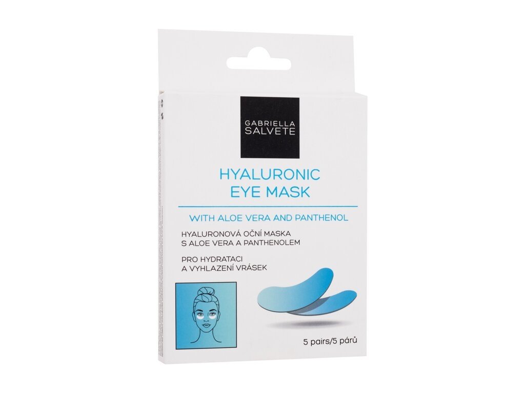 Gabriella Salvete - Hyaluronic Eye Mask - For Women, 5 pc