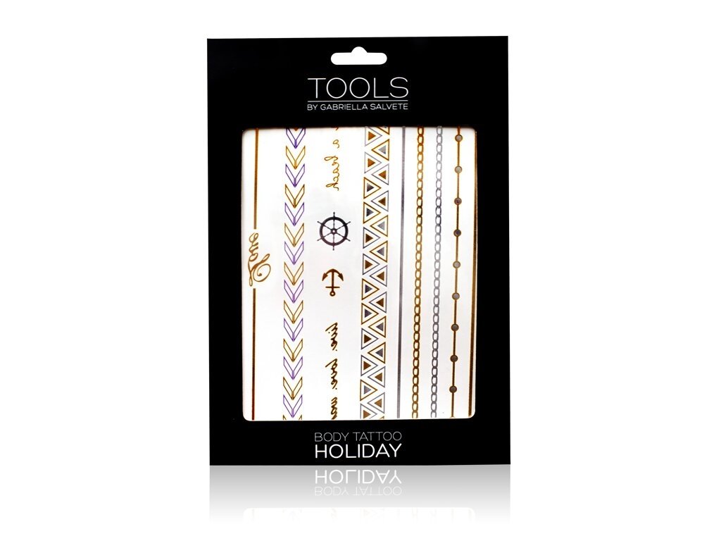 Gabriella Salvete - TOOLS Body Tattoo Holiday - For Women, 1 Pack