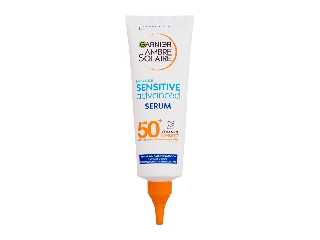 Garnier - Ambre Solaire Sensitive Advanced Serum SPF50+ - Unisex, 125 ml