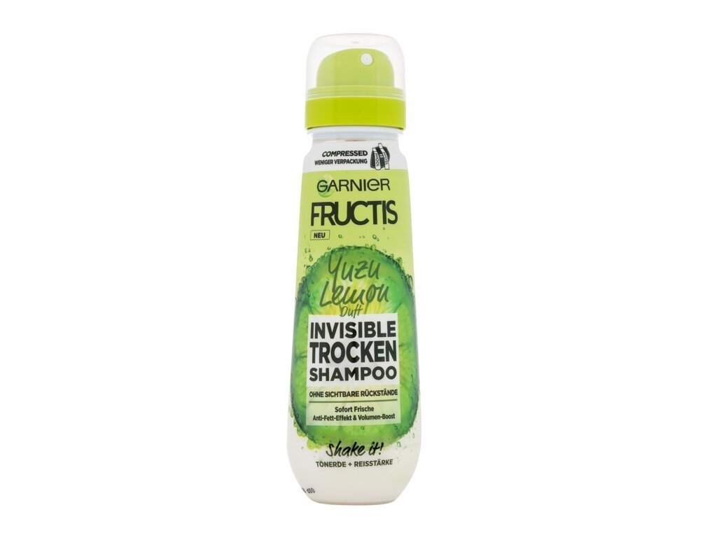 Garnier - Fructis Yuzu Lemon Invisible Dry Shampoo - For Women, 100 ml