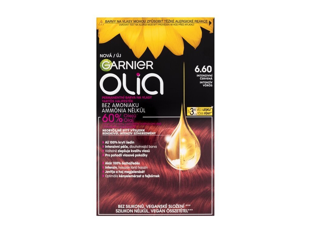 Garnier - Olia 6,60 Intense Red - For Women, 60 g