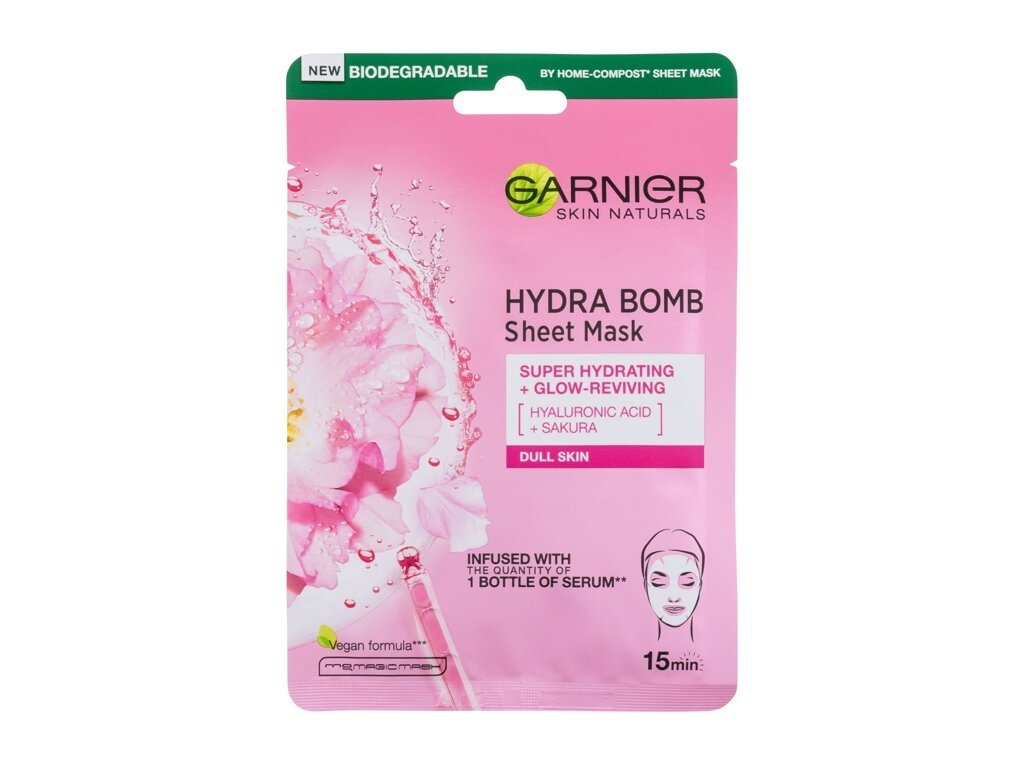 Garnier - Skin Naturals Hydra Bomb Sakura - For Women, 1 pc