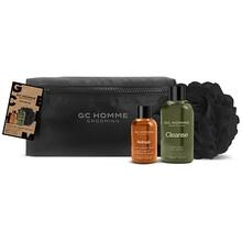 Grace Cole - Homme Grooming Shower Set ( Mandarinka, Bergamot & Rozmarýn ) - Dárková sada péče o tělo v kosmetické tašce