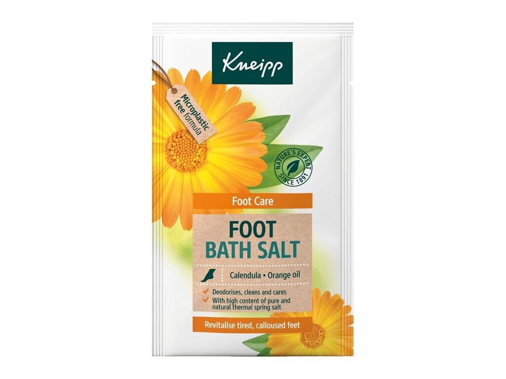 Kneipp - Foot Care Foot Bath Salt Calendula & Orange Oil - Unisex, 40 g