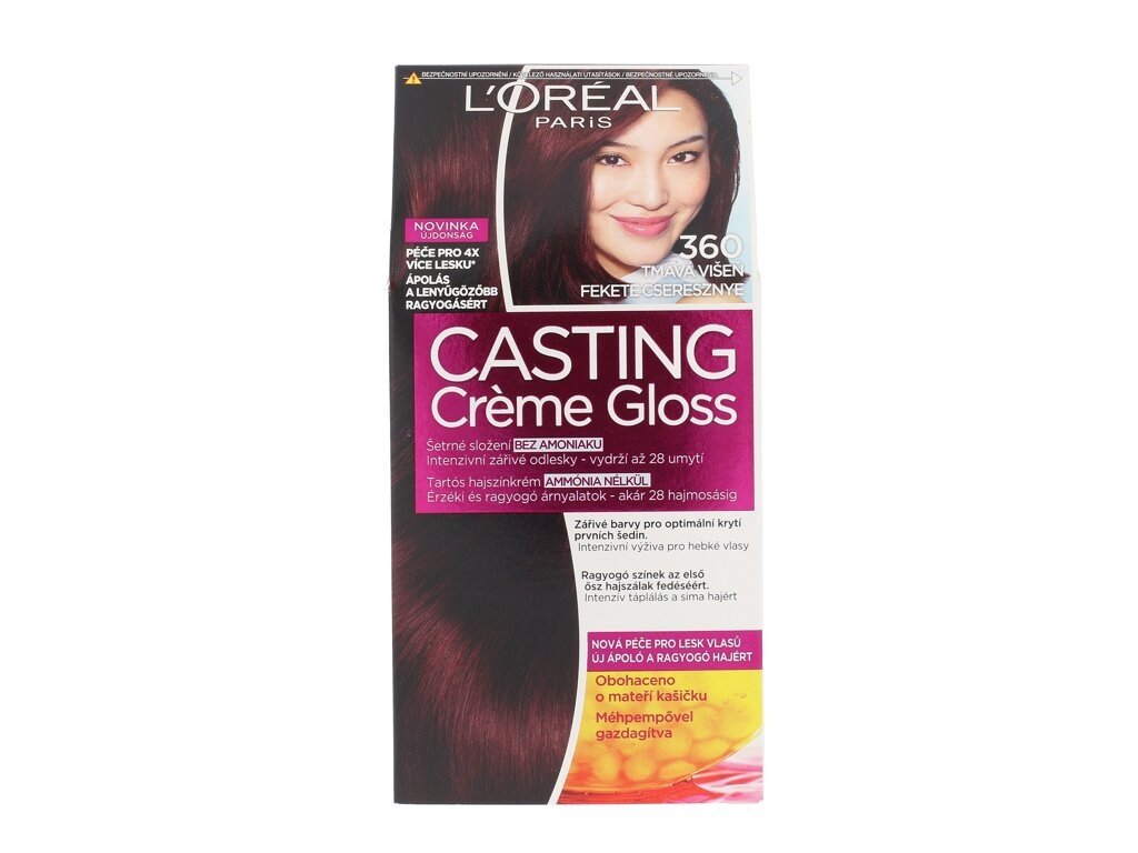 L'Oréal Paris - Casting Creme Gloss 360 Black Cherry - For Women, 48 ml