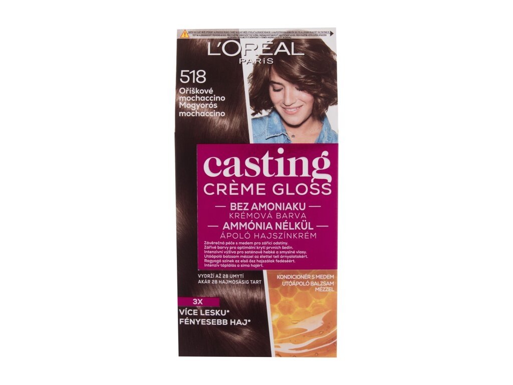 L'Oréal Paris - Casting Creme Gloss 518 Hazelnut Mochaccino - For Women, 48 ml