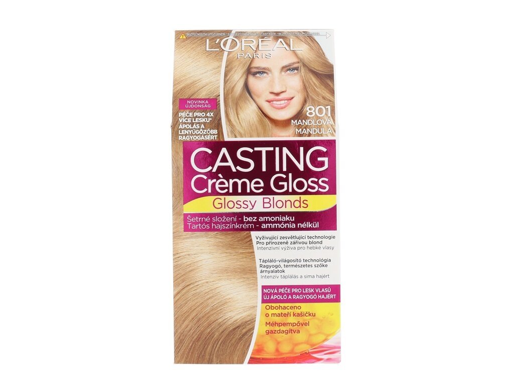 L'Oréal Paris - Casting Creme Gloss Glossy Blonds 801 Silky Blonde - For Women, 48 ml