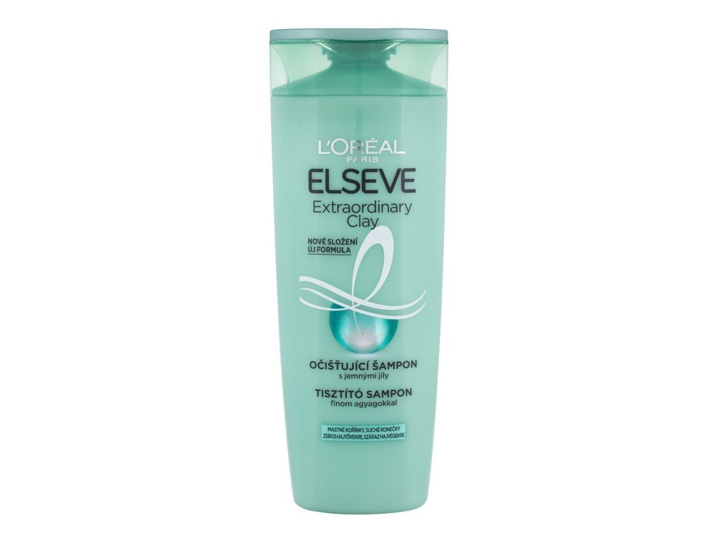 L'Oréal Paris - Elseve Extraordinary Clay Rebalancing Shampoo - For Women, 400 ml