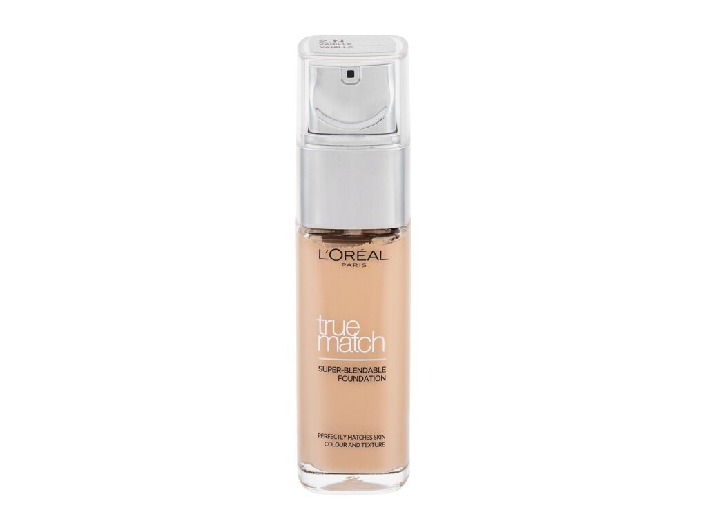 L'Oréal Paris - True Match Super-Blendable Foundation 2.N - For Women, 30 ml