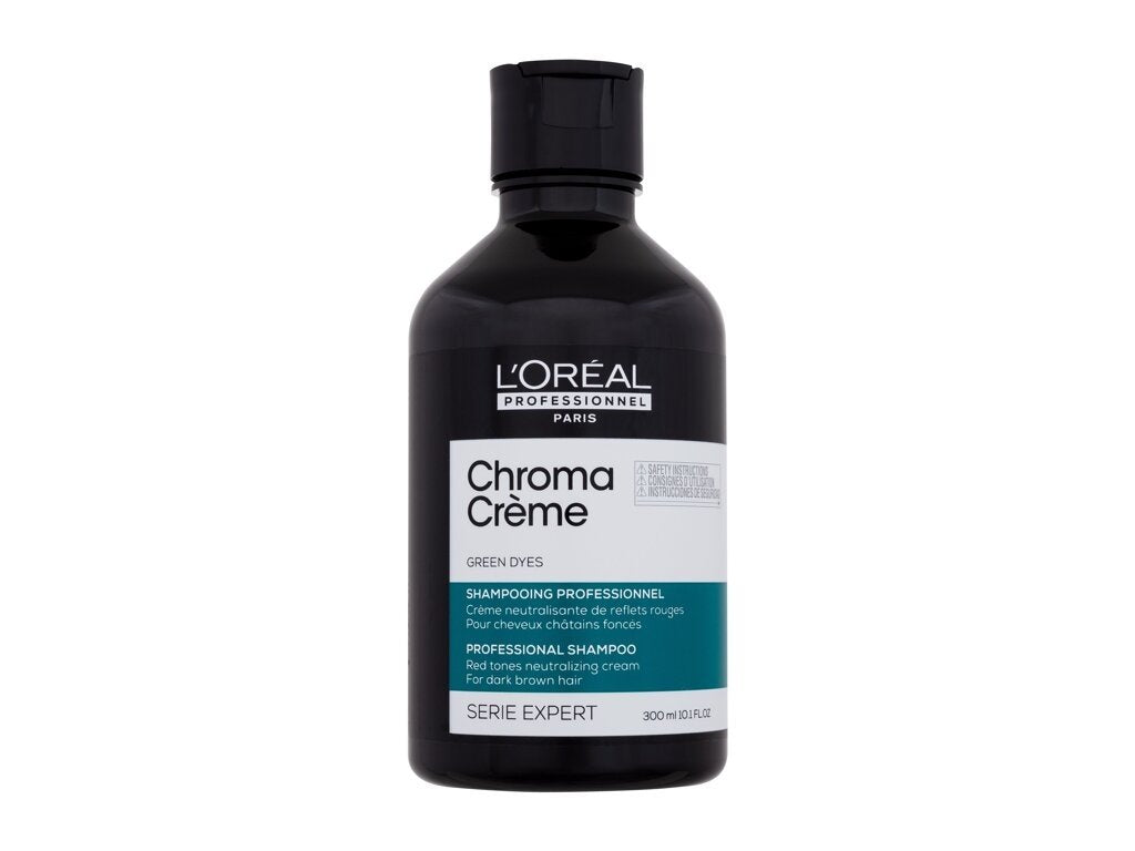 L'Oréal Professionnel - Chroma Creme Professional Shampoo Green Dyes - For Women, 300 ml