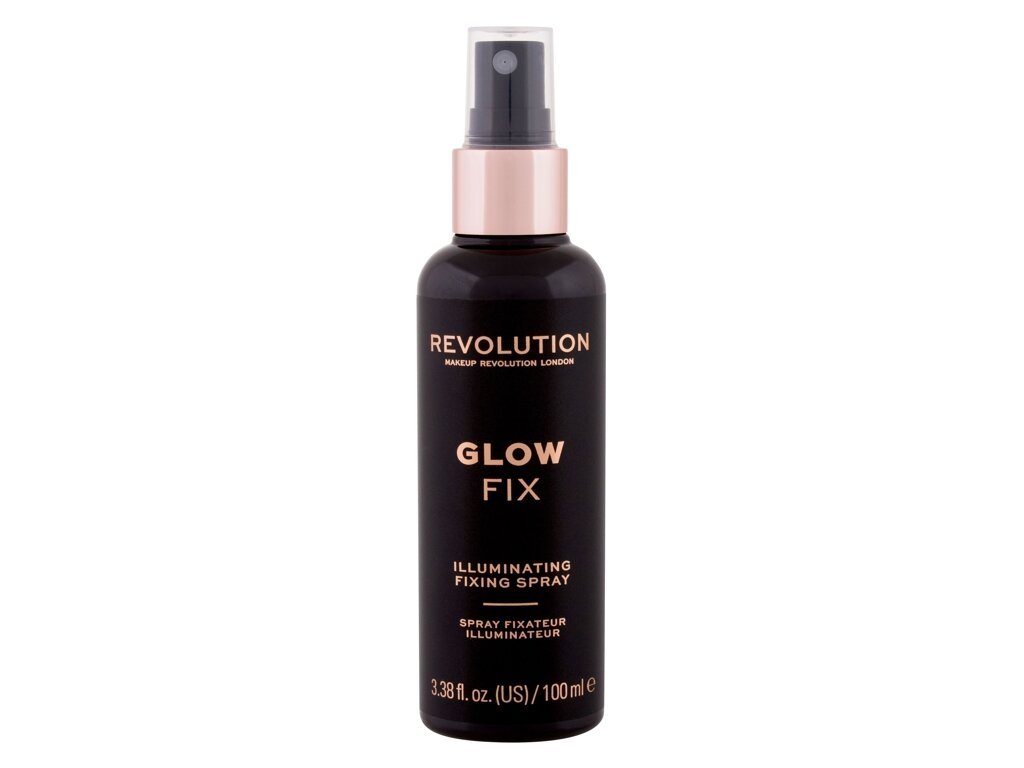 Makeup Revolution London - Glow Fix Illuminating Fixing Spray - For Women, 100 ml