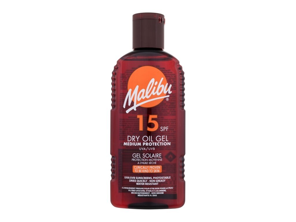 Malibu - Dry Oil Gel SPF15 - Unisex, 200 ml