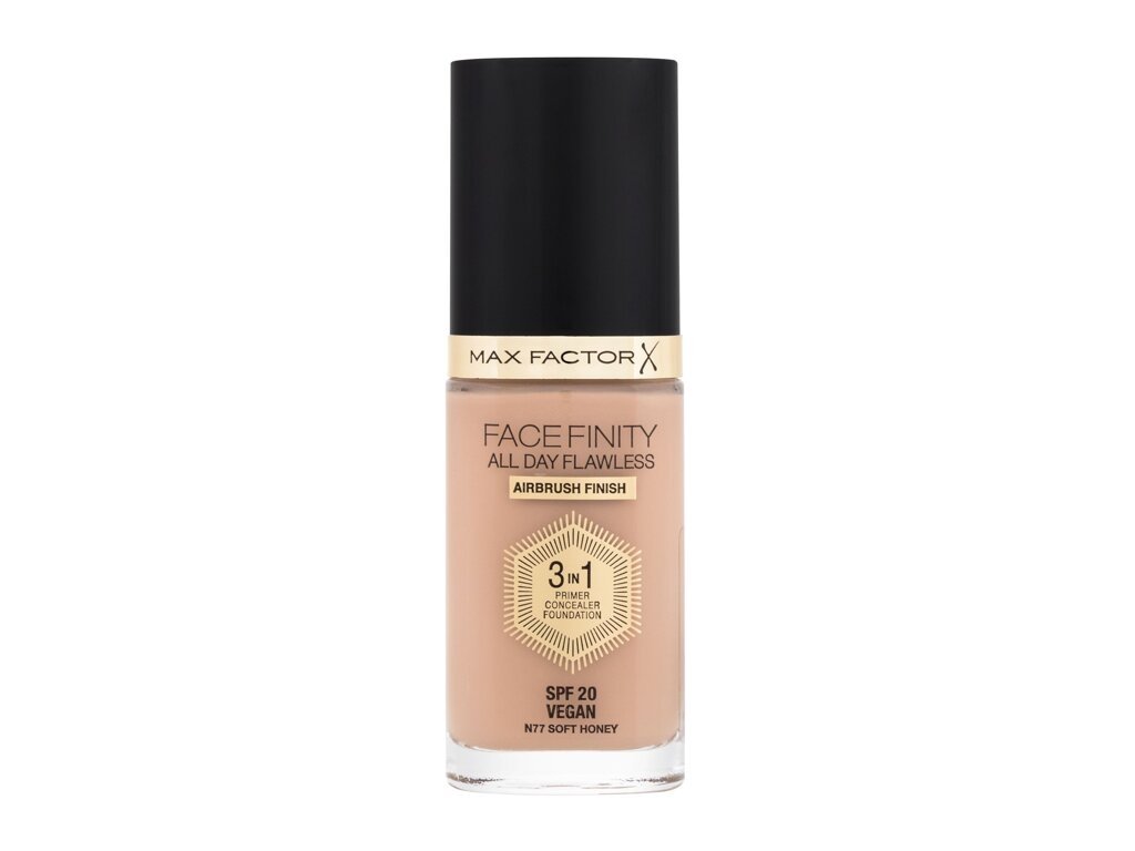 Max Factor - Facefinity All Day Flawless N77 Soft Honey SPF20 - For Women, 30 ml