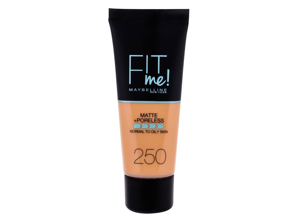 Maybelline - Fit Me! Matte + Poreless 250 Sun Beige - For Women, 30 ml