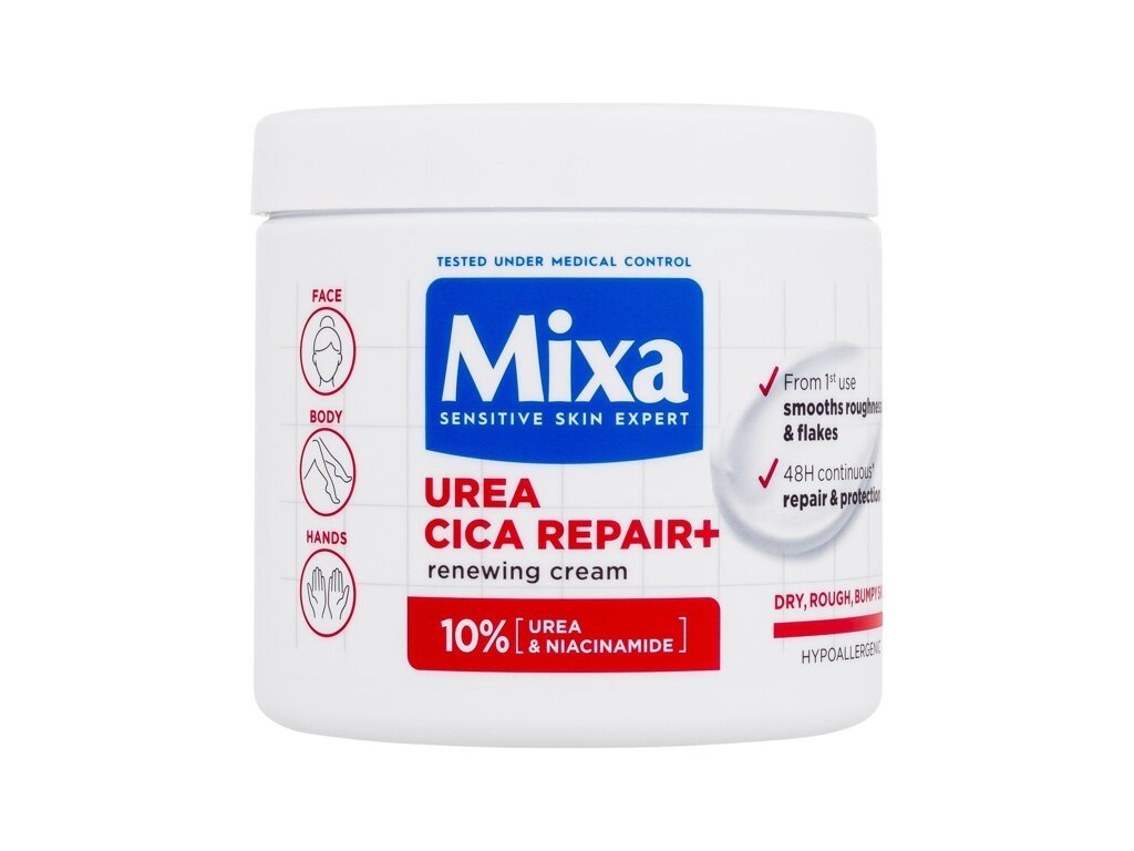 Mixa - Urea Cica Repair+ Renewing Cream - Unisex, 400 ml