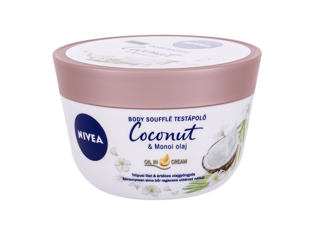 Nivea - Body Soufflé Coconut & Monoi Oil - For Women, 200 ml