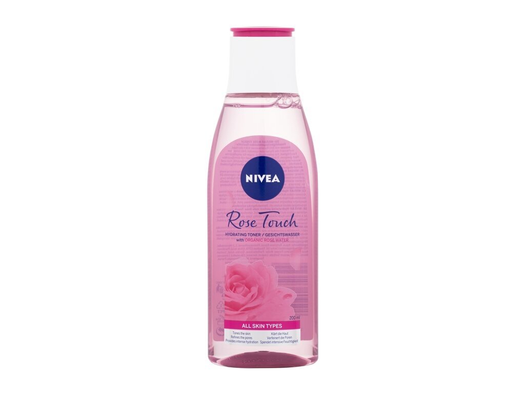 Nivea - Rose Touch Hydrating Toner - For Women, 200 ml