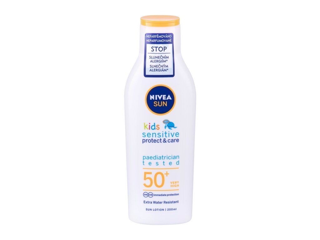 Nivea - Sun Kids Protect & Sensitive Sun Lotion SPF50+ - For Kids, 200 ml