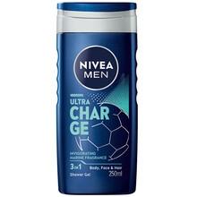 Nivea - Ultra Charge Shower Gel - Sprchový gel pro muže 250ml