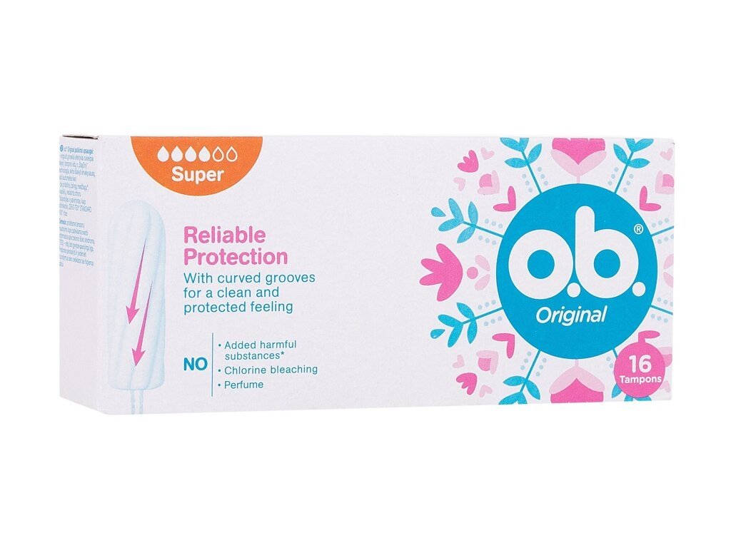 O.B. - Original Super - For Women, 16 pc