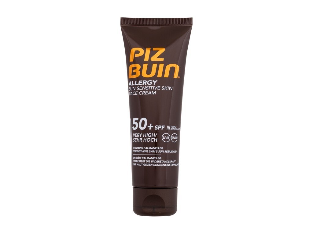 Piz Buin - Allergy Sun Sensitive Skin Face Cream SPF50+ - Unisex, 50 ml