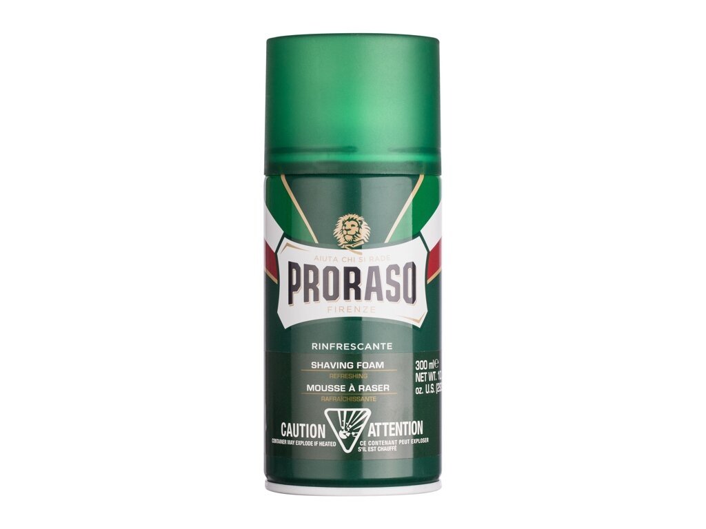 Proraso - Green Shaving Foam - For Men, 300 ml