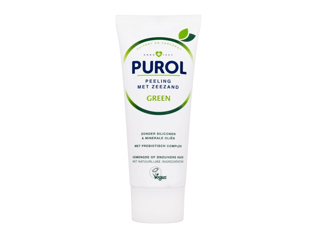 Purol - Green Peeling With Sea Sand - For Women, 100 ml