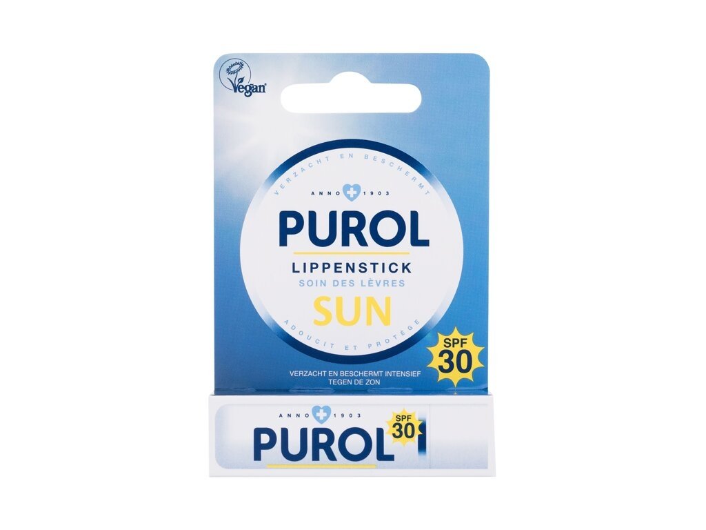 Purol - Lipstick Sun SPF30 - Unisex, 4.8 g