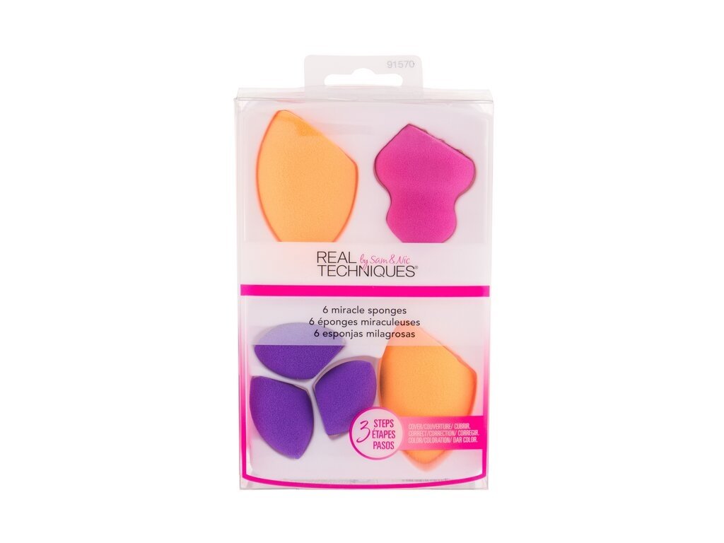 Real Techniques - Sponges Mini Brush Trio - For Women, 1 pc