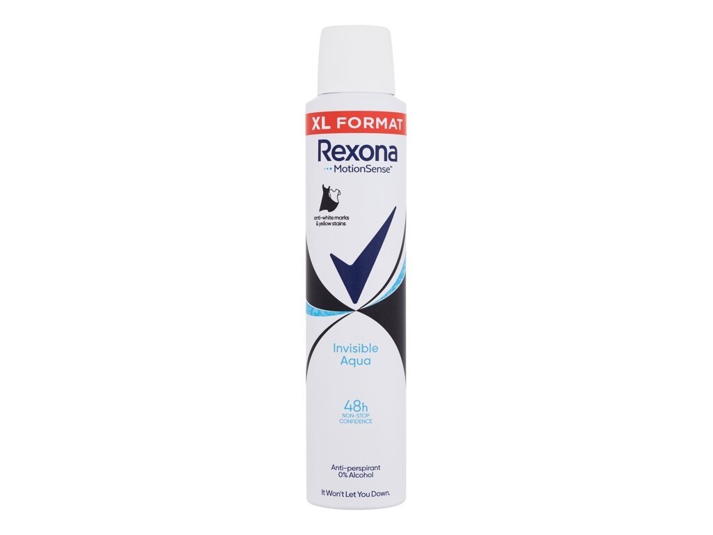 Rexona - MotionSense Invisible Aqua - For Women, 200 ml