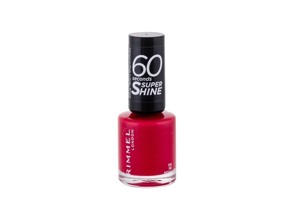 Rimmel London - 60 Seconds Super Shine 312 Be Red-y - For Women, 8 ml