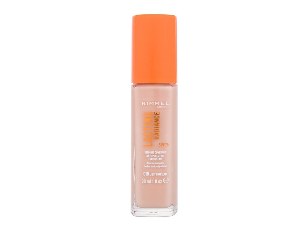 Rimmel London - Lasting Radiance 010 Light Porcelain SPF25 - For Women, 30 ml