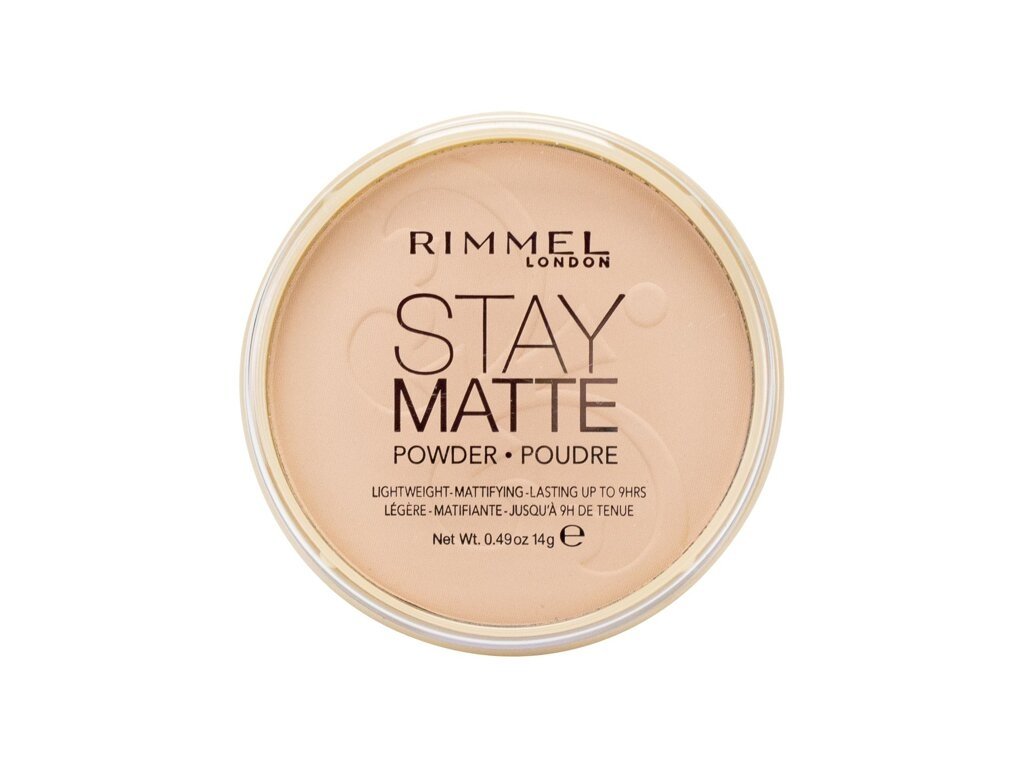 Rimmel London - Stay Matte 005 Silky Beige - For Women, 14 g