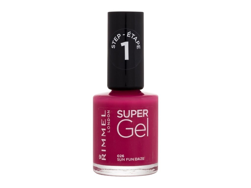 Rimmel London - Super Gel STEP1 026 Sun Fun Daze - For Women, 12 ml