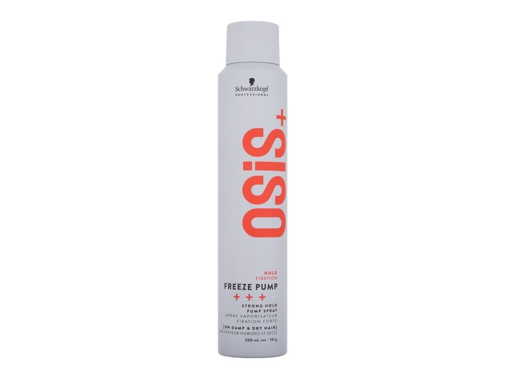 Schwarzkopf Professional - Osis+ Freeze Pump Strong Hold Pump Spray - For Women, 200 ml