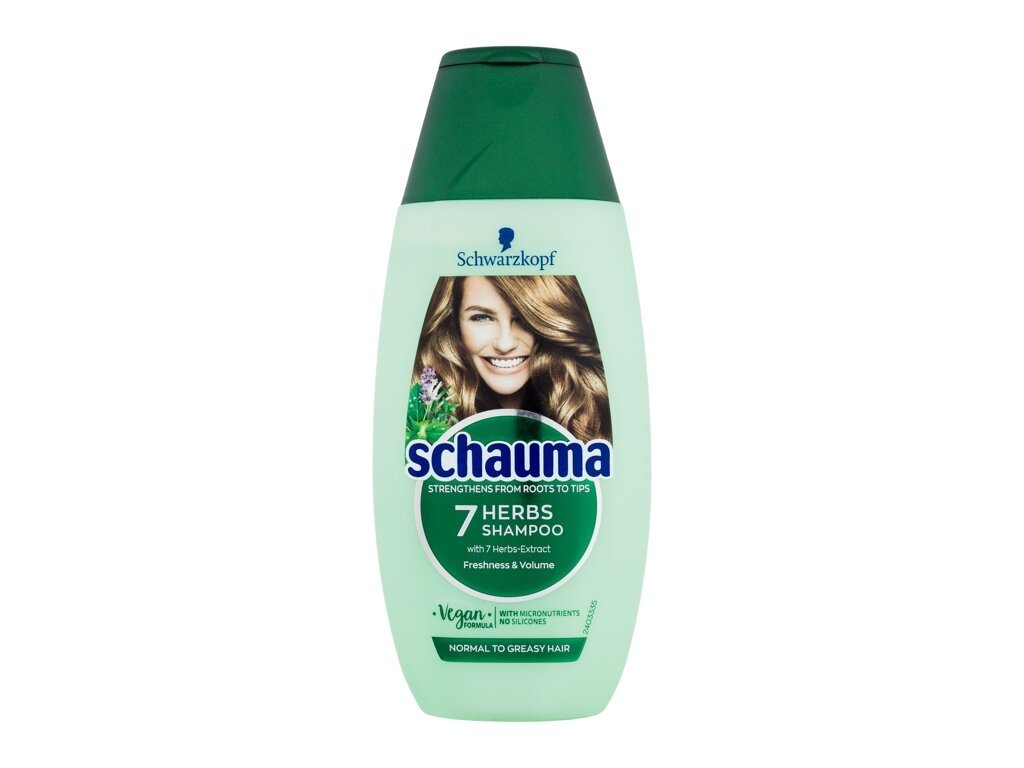 Schwarzkopf - Schauma 7 Herbs Freshness Shampoo - For Women, 250 ml