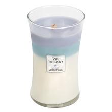 WoodWick - Calming Retreat Trilogy Vase (Peaceful Refuge) - Scented Candle 275.0g