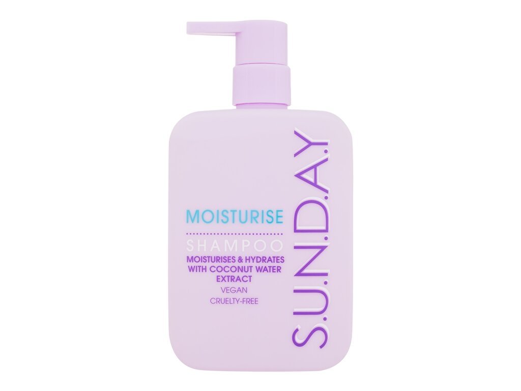 Xpel - S.U.N.D.A.Y Moisturise Shampoo - For Women, 350 ml