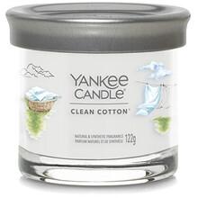 Yankee Candle - Clean Cotton Signanture Tumbler Candle ( čistá bavlna ) - Vonná svíčka 340.0g