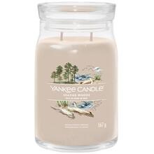 Yankee Candle - Seaside Woods Signature Candle ( přímořská dřeva ) - Vonná svíčka 368.0g