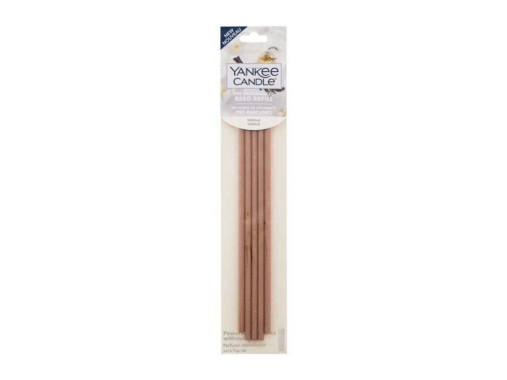 Yankee Candle - Vanilla Pre-Fragranced Reed Refill - Unisex, 5 pc