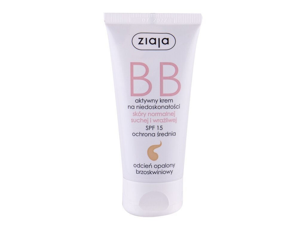 Ziaja - BB Cream Normal and Dry Skin Dark SPF15 - For Women, 50 ml